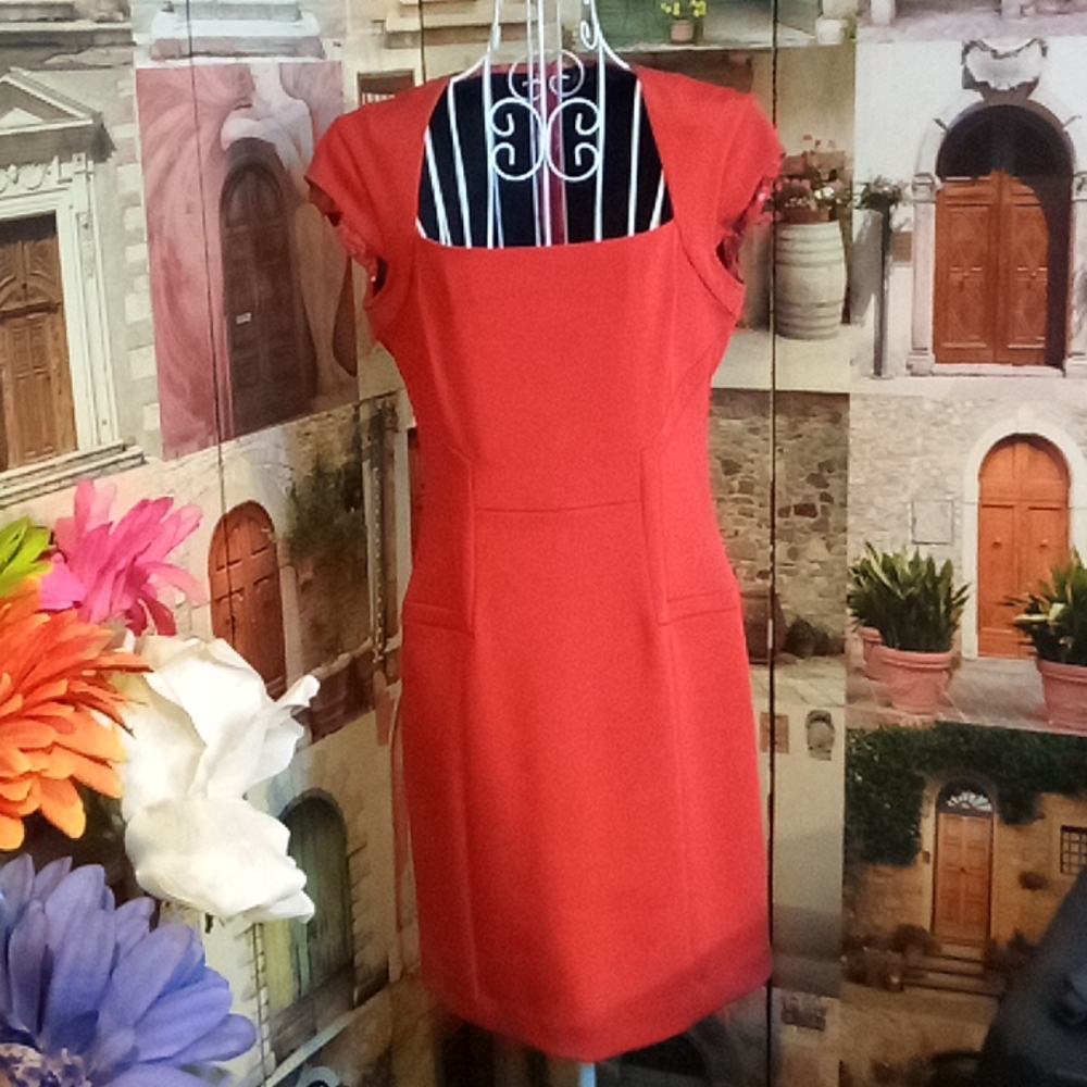 Alexandra IREBOUL red cocktail dress size 10